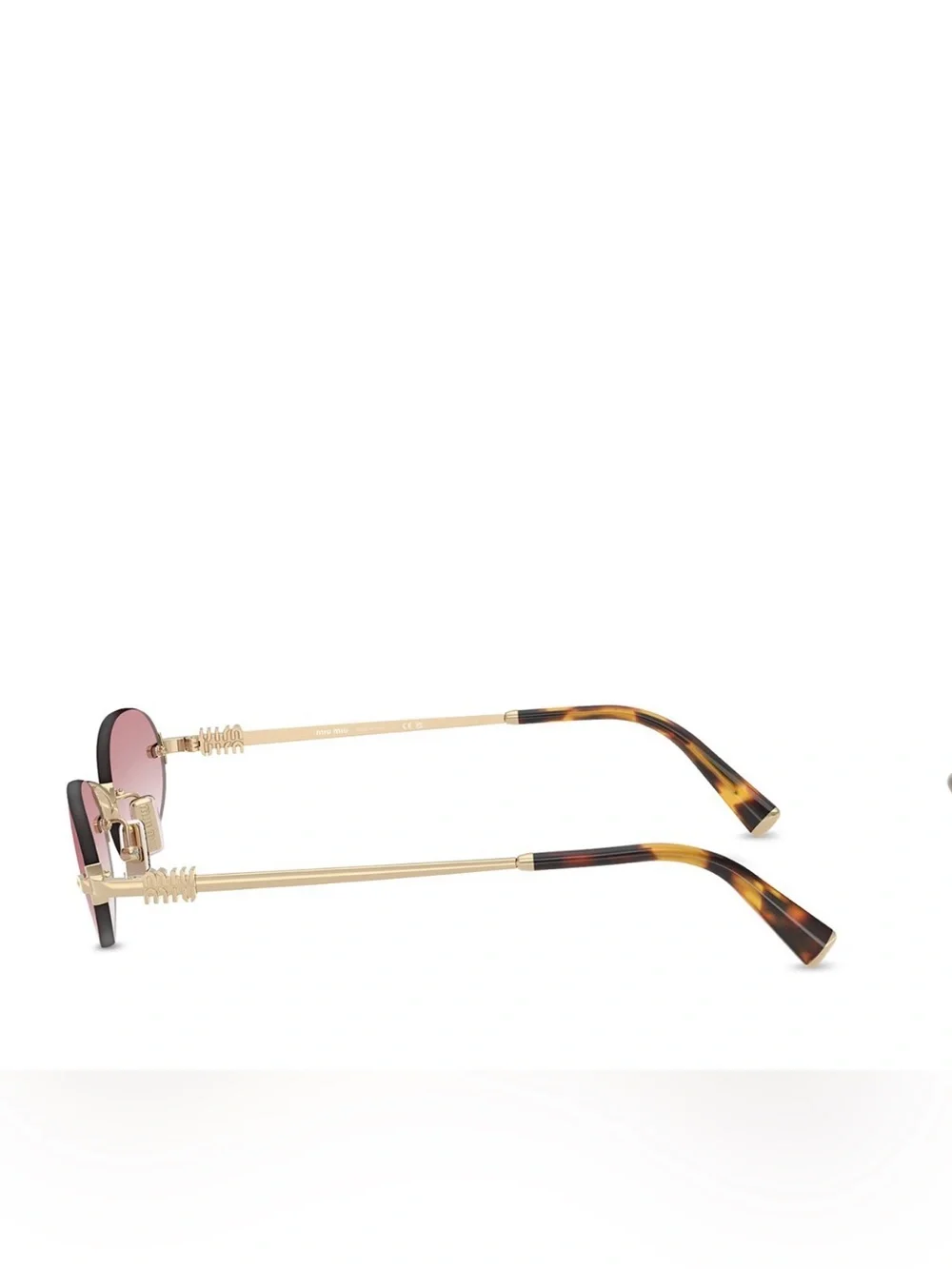 Miu Miu Oval Sunglasses